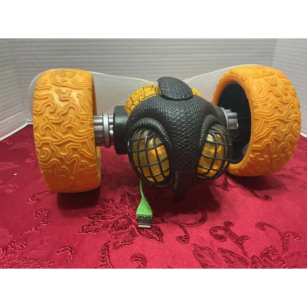 Used Bright Tumble Bee RC Car RechargeableLight Up Toy Yellow Black NoRemote
